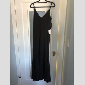 NWT Lulus Fitted Maxi Dress with Slit
